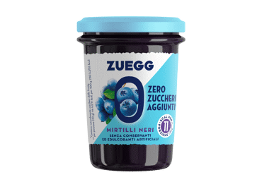 Mėlynių džemas ZUEGG be cukraus, 220 g
