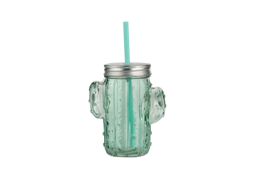 Gėrimo stiklainis ILAJA Cactus, 375 ml