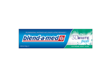 Dantų pasta BAM 3D WHITE MINT KISS, 100 ml