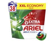 Skalbimo kapsulės ARIEL Extra Clean, 38 skalb.