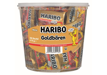 Guminukai HARIBO MINI GOLDBAREN, 1 kg - 2
