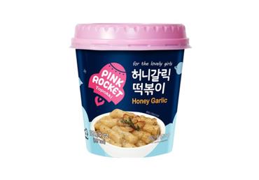 Ryžių virtinukai PINK ROCKET, medaus, česnakų skonio, 120 g