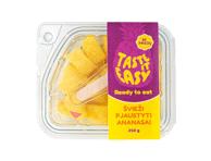 Švieži pjaustyti ananasai, 250 g
