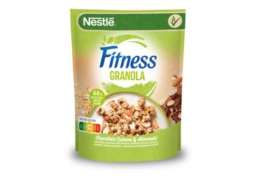 Granola su šokoladu, bol. baland., migdolais FITNESS NESTLE, 300 g