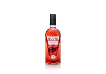 BAJORŲ PREMIUM spiritinis gėrimas DEGTINĖ IR SPANGUOLĖS, 500 ml
