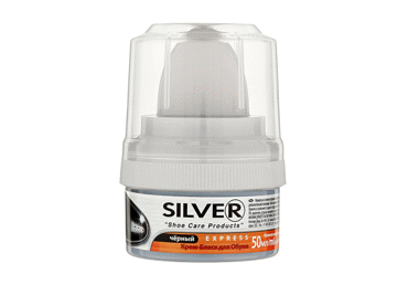 Batų tepalas su lanolinu, juodas SILVER, 50 ml