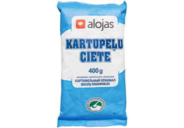 Bulvių krakmolas ALOJAS, 400 g