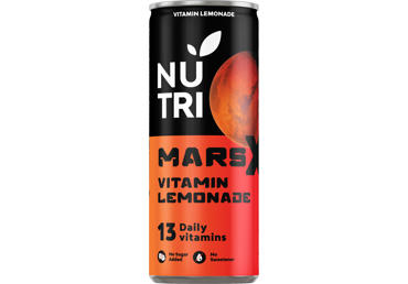 Gazuotas apelsinų, čili ir cinamono skonio gėrimas NUTRI, 330 ml, skardinė