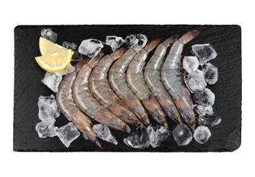 Atšildytos nevirtos baltakojės blyškiosios krevetės (lot. Litopenaeus vannamei), 30/40 dydis, 1 kg - 1