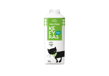 VILKYŠKIŲ kefyras, 2,5 % rieb., 750 g