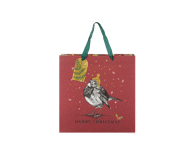 Dovanų maišelis, 20x20x8 cm, skirtingi dizainai