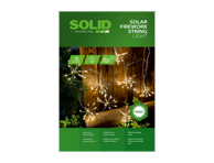 Saulės fejerverkų girlianda SOLID