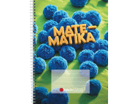Formulių sąsiuvinis matematikai DISCO, 50 l., langeliais, su spirale