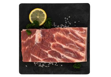 Lietuviška kiaulienos šoninė be kaulo, atšaldyta, be antibiotikų, 1 kg - 2