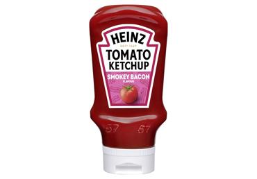 Rūkytos šoninės skonio kečupas HEINZ, 460 g