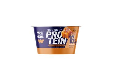 Baltyminis pudingas WELL DONE, sūdytos karamelės skonio, 150 g