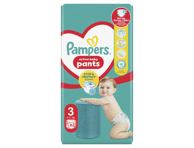 Sauskelnės-kelnaitės PAMPERS Pants, Jumbo Pack, 3 dydis, 62 vnt.