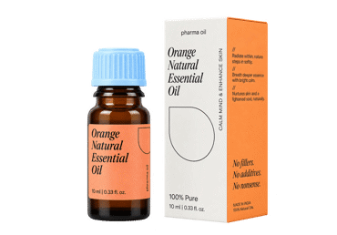 Natūralus eterinis apelsinų aliejus PHARMA OIL, 10 ml