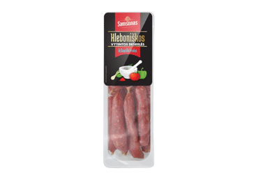 Vytintos KLEBONIŠKOS KLASIKINĖS dešrelės, a. r., 150 g - 2