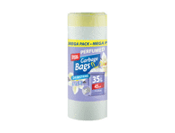 Kvapnūs šiukšlių maišai, 35 L, 45 vnt.
