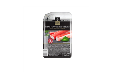 Atšaldytos krabų skonio lazdelės OCEAN iš surimio, 300 g