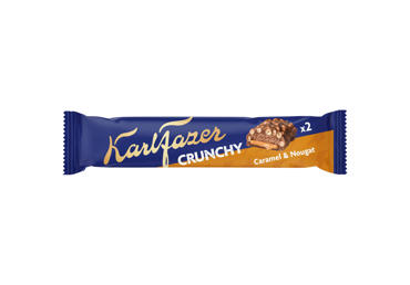Šokoladinis batonėlis CRUNCHY KARL FAZER, 55 g