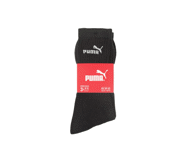 Sportinės kojinės,PUMA,3 poros, dydis: 35-38, spalva: juoda