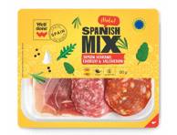 Vytinto kumpio ir SALCHICHON, CHORIZO dešrų rinkinys, nerūš., 120 g