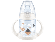 Mokomasis buteliukas NUK su rankenėlėmis, 150 ml, 6-18 mėn., 1 vnt.
