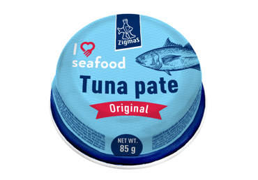 Tuno paštetas ZIGMAS, 85 g