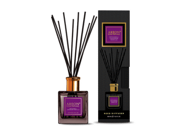 Namų kvapas su lazdelėmis AREON Patchouli Lavender Vanilla, 150 ml