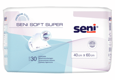 SENI SOFT SUPER paklotai 30 vnt., 40 x 60 cm
