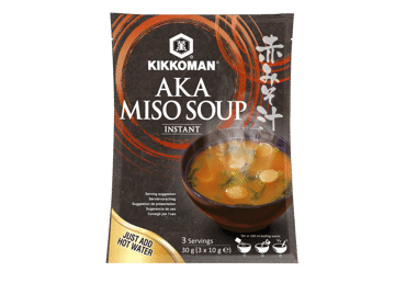 Greitai paruošiama sriuba KIKKOMAN AKA MISO, 3 x 10 g, 30 g