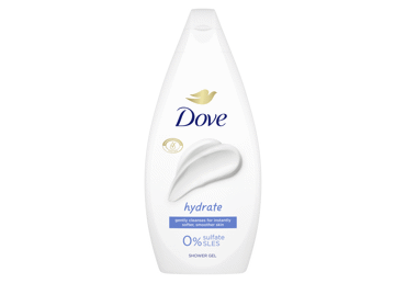 Dušo želė DOVE HYDRATE, 450 ml