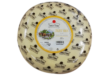 TILŽĖS sūris SAULĖS PIENAS, 48 % rieb. s. m., 1 kg TILŽĖS sūris SAULĖS PIENAS, 48 % rieb. s. m., 1 kg