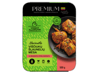 Broiler. šlaunelių mėsa PREMIUM su brandintų pipirų marinatu, 500 g