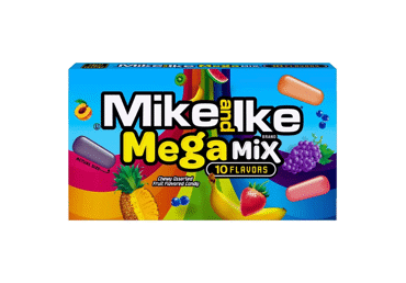 Kramtomieji saldainiai MIKE AND IKE MEGA MIX, 120 g