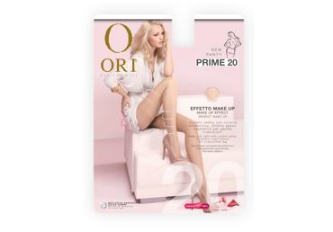 Moteriškos pėdkelnės ORI PRIME 20 den, 2 dydis, neutro