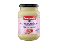 DAUMANTŲ GURMANIŠKAS majonezas, kumpio skonio, 70 % rieb., 400 g