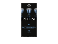 Kavos kapsulės PELLINI DECAFFEINATO, 10 g