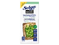 Duonos traškučiai SELGA NATURE su čiobreliais, 200 g