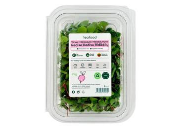 Ridikų mikrožalumynai LEAFOOD, 25 g - 1