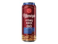 Nealkoholinis alus VILKMERGĖS Vyšnių Kriek, 500 ml 