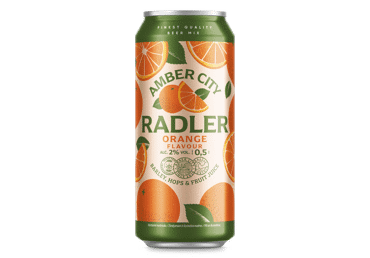 Alaus kokteilis Amber City Radler Orange 2% 0,5L