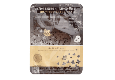 Ja Yeon Mapping Yellow Ocher Essence Mask Lakštinė veido kaukė su ochros ekstraktu, 25 g.