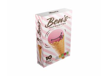 Vafliniai rageliai ledams BEN'S FAVOURITES, 125 g