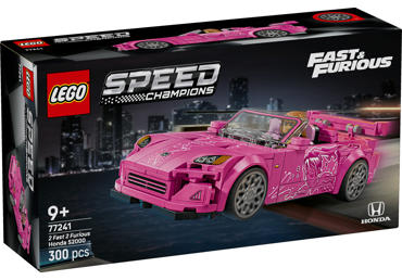 LEGO Greiti Ir Įsiutę 2 Honda S2000 77241, 1 vnt.
