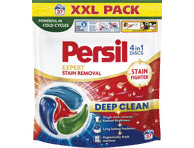Skalbimo kapsulės PERSIL EXPERT DISCS Stain Removal 37 skalbimams, 37 vnt.