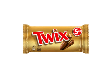Šokoladiniai batonėliai TWIX, 5 vnt., 250 g
