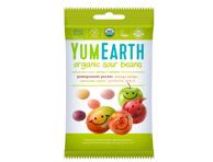 Ekologiški saldainiai YUMEARTH SOUR BEANS, 50 g